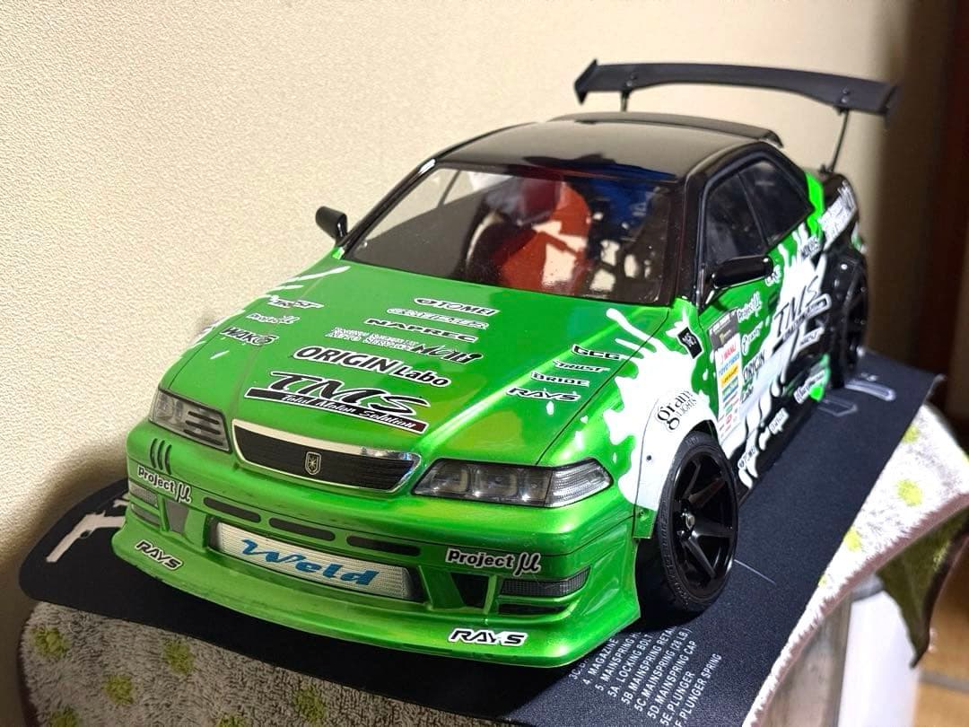 オーバードーズ JZX100 マークII TMS 高橋和己号 ラジコンボディ