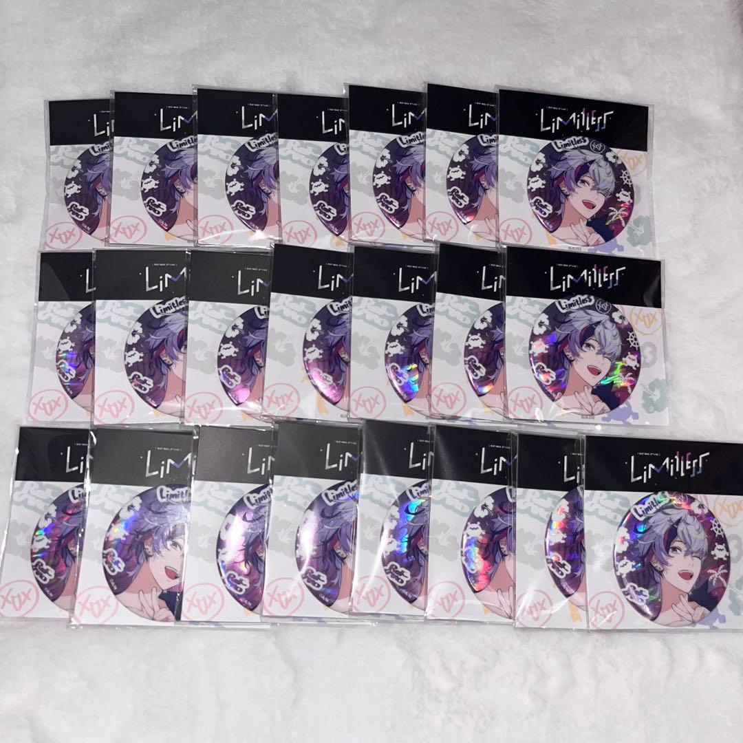 にじさんじ ろふまお 2nd LIVEセカンドライブ 不破湊 缶バッジ