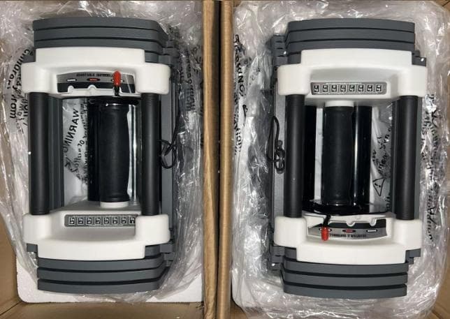 未使用中古美品 ブロックダンベル 可変式23kg2個セット多機能 ダンベルセット