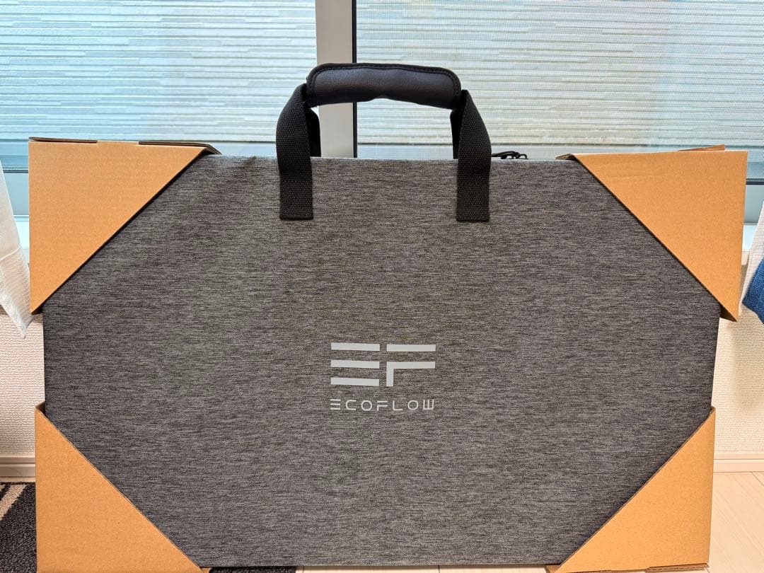 新品 EcoFlow DELTA 2 / 中古ソーラーパネル付き　セット