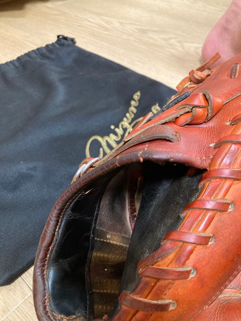 1584様用　硬式　キャッチャーミット　クレストハイドヨーロピアンキップレザー