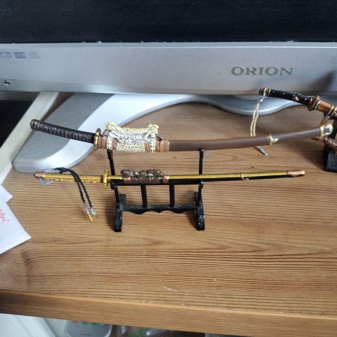 ミニチュア刀セット