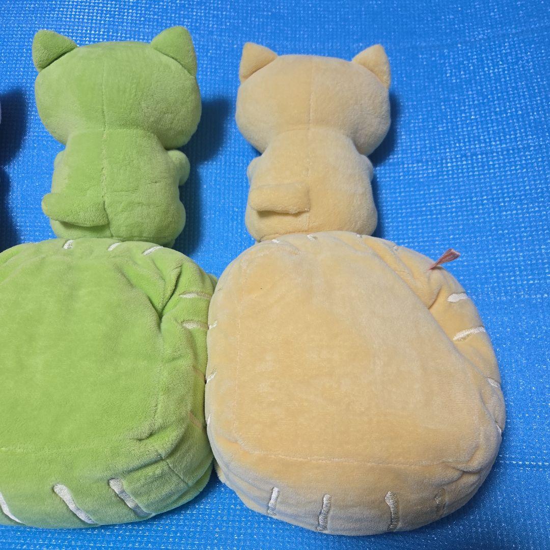 新品 にゃんにゃんにゃんこ にゃんこマーケット ゼリー ぬいぐるみ ③匹