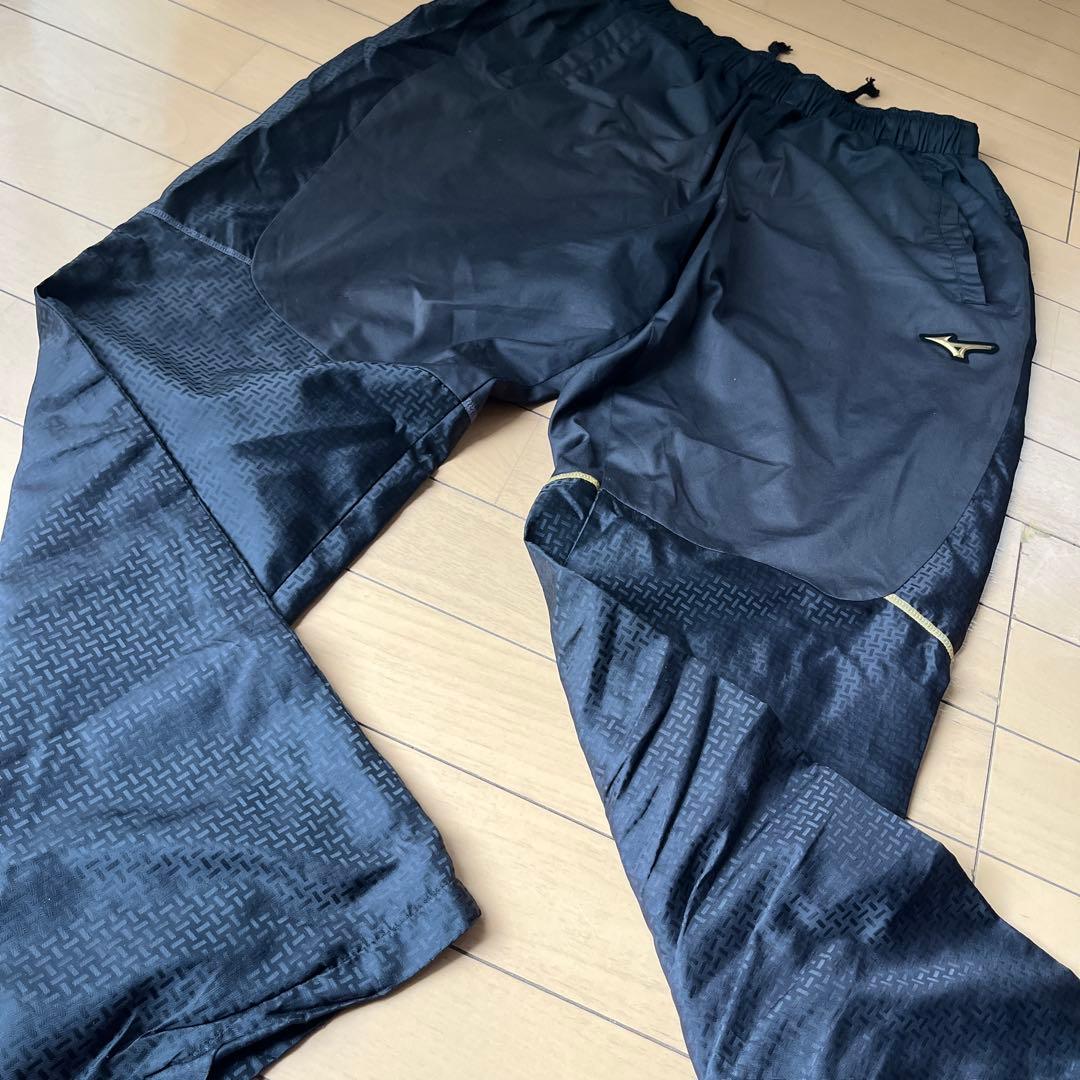 ミズノプロ ブレスサーモ ウインドブレーカー 上下 セットアップ L