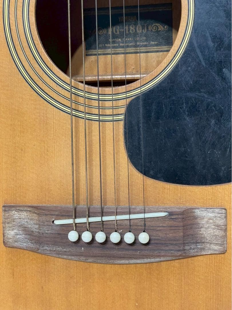 YAMAHAヤマハ　ヴィンテージアコースティックギター　FG-180J