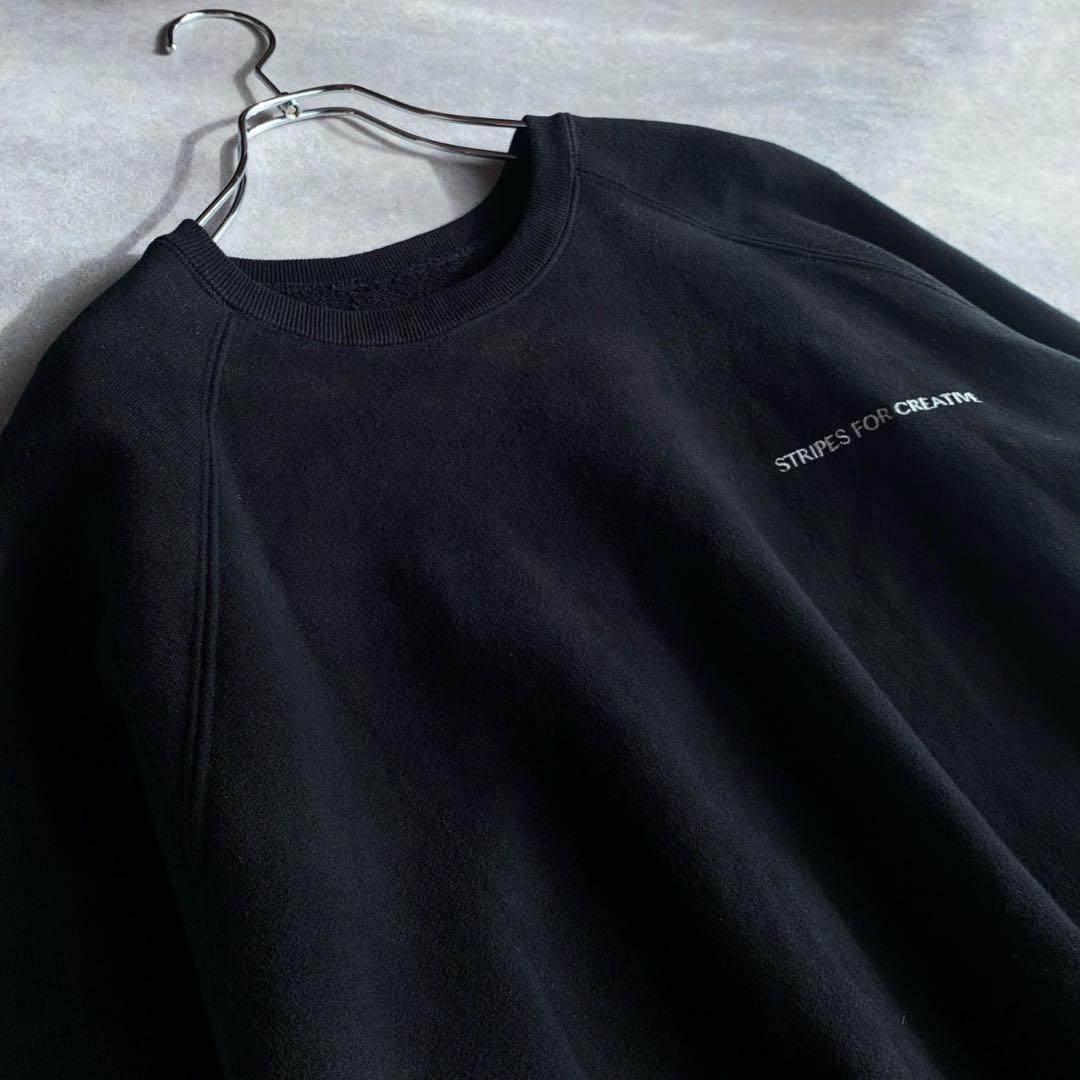 SFC STRIPES FOR CREATIVE スウェットBLACK L