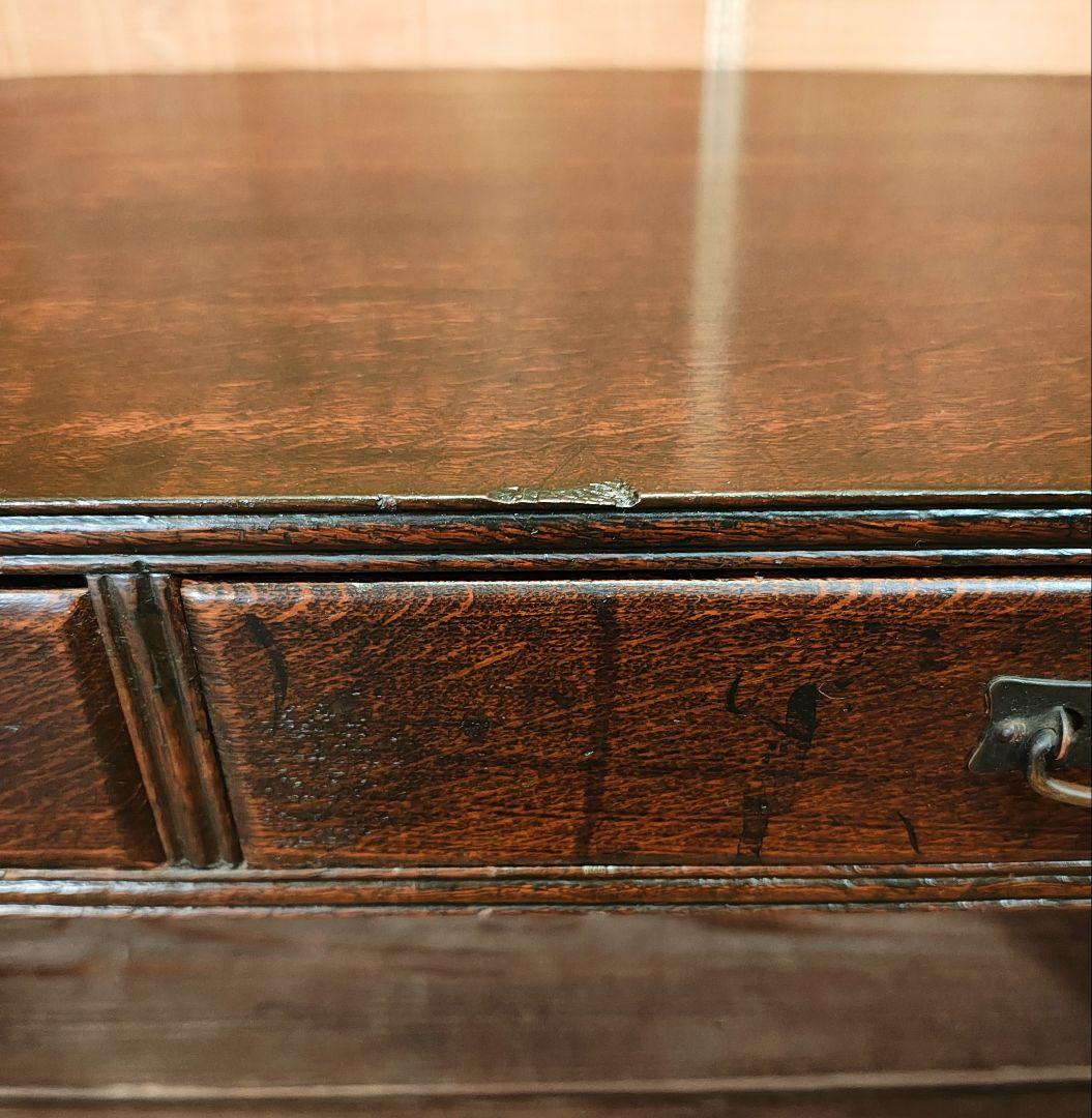 楔文机　小引き出し　座卓　昭和レトロ　古家具