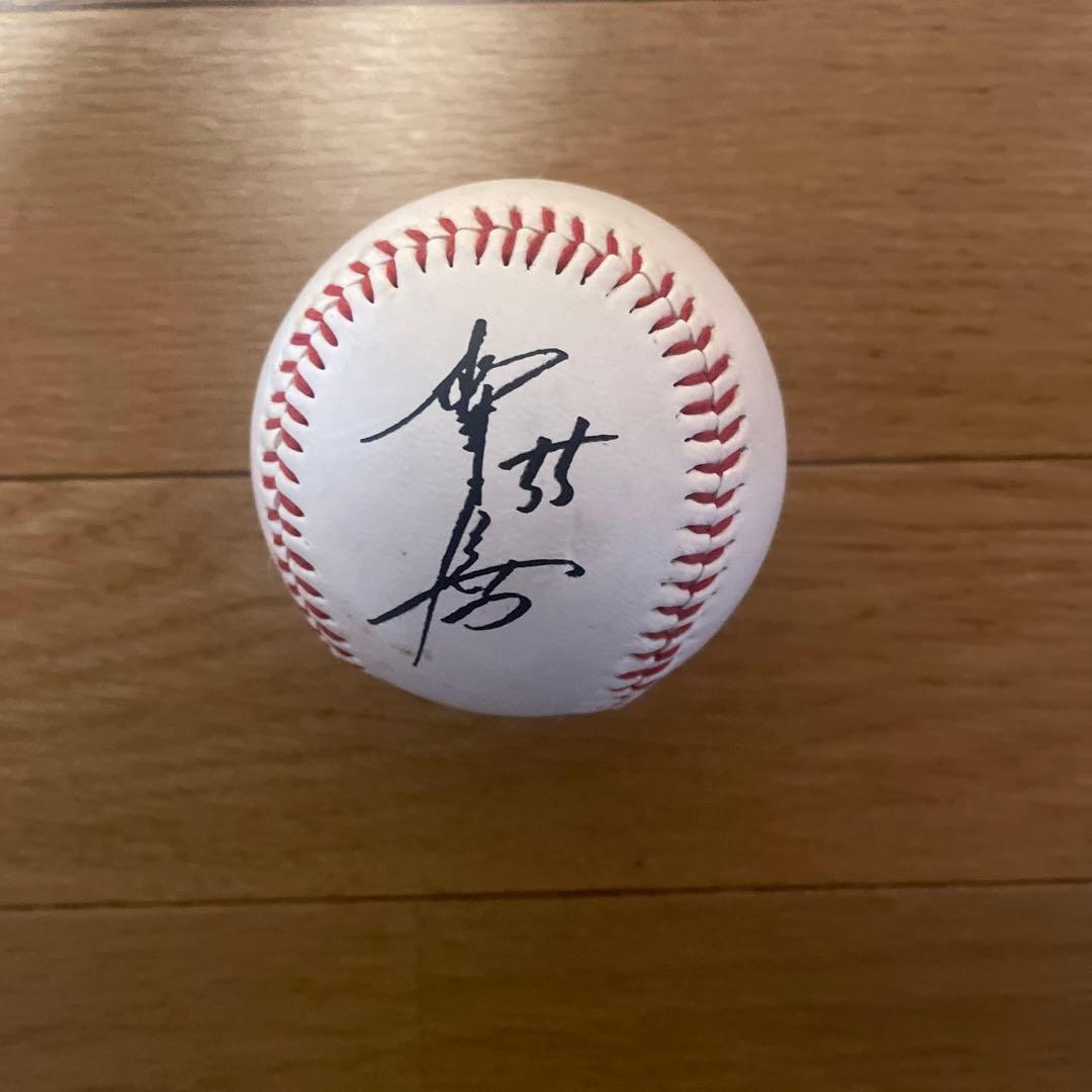 松井秀喜直筆ボール