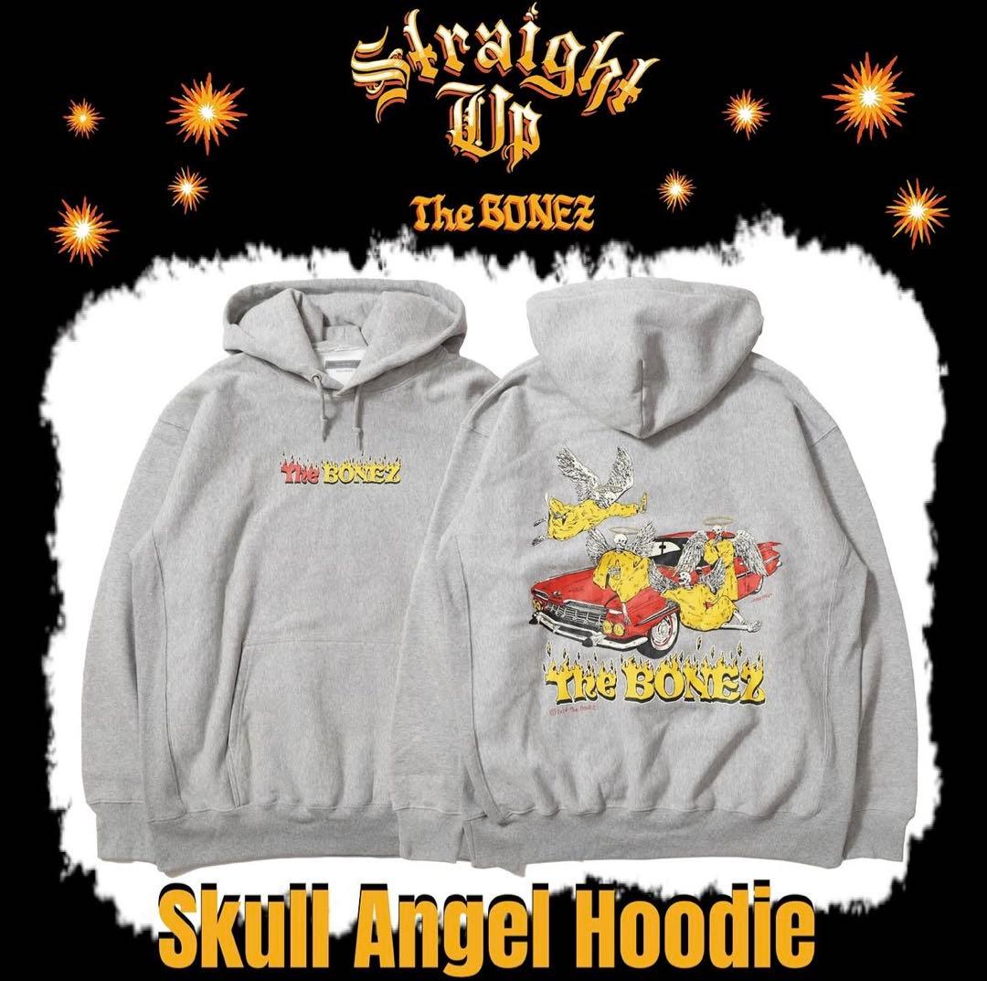ミュージシャン The BONEZ Skull Angel Hoodie rize jesse