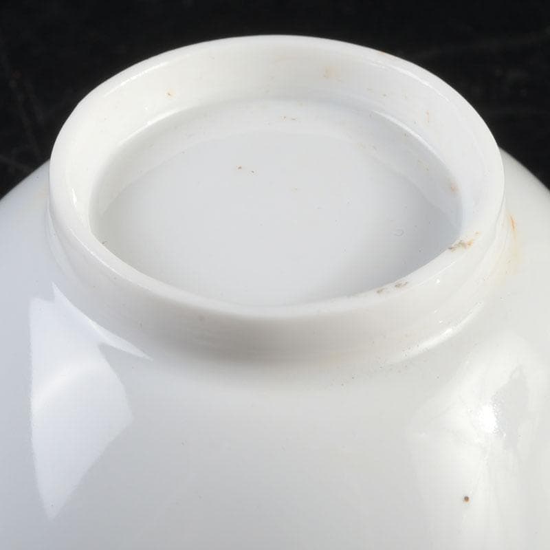 中国　徳化窯白磁　煎茶碗　一對　V　9277E