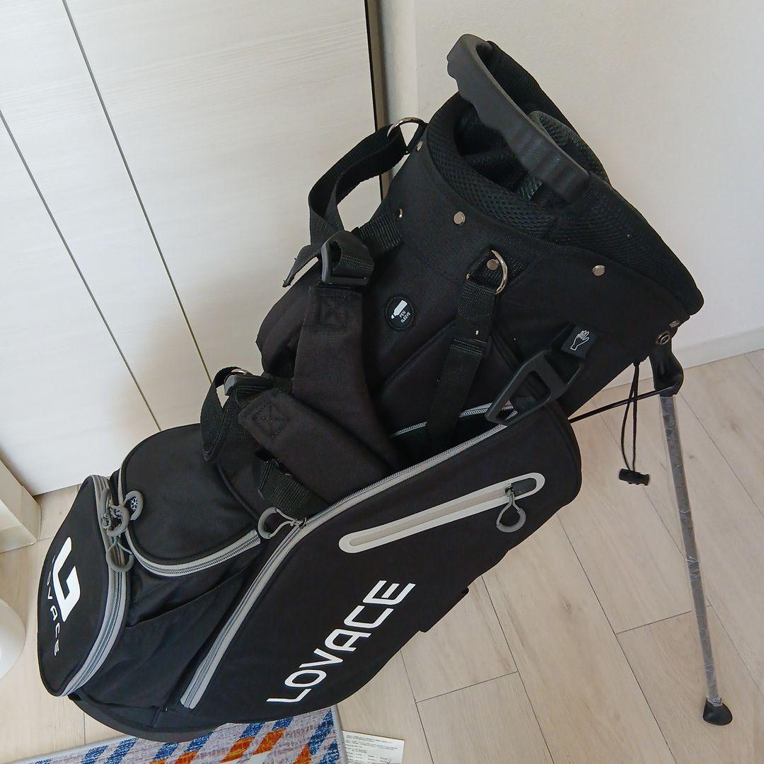 バーゲン値引き不可LOVACEスタンドキャディーバッグ新品
