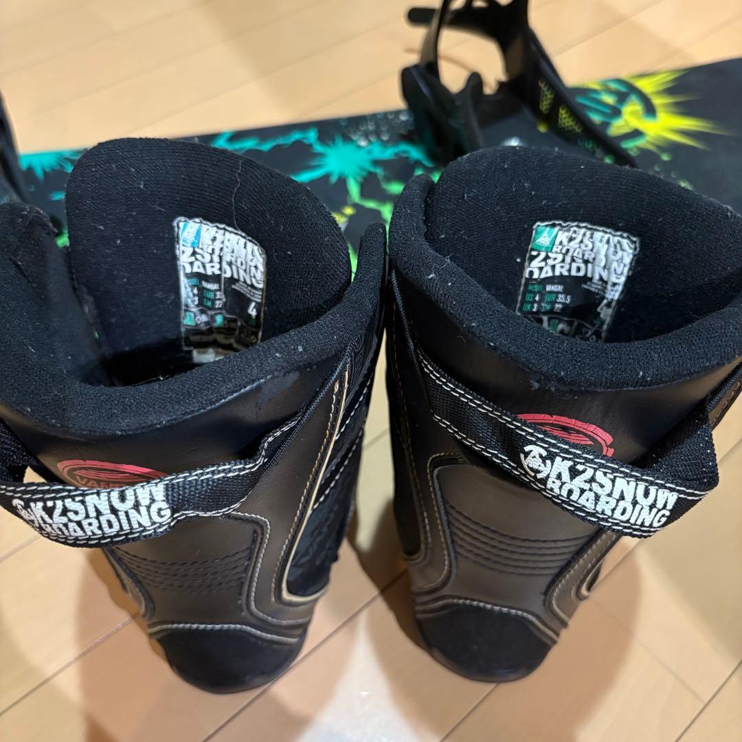 K2 MINI TURBO スノーボードセット　120cm 22cm