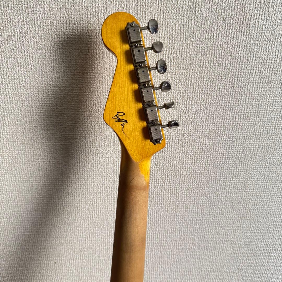 【最終値下げ】NASH GUITARS S-63 (Shell Pink)