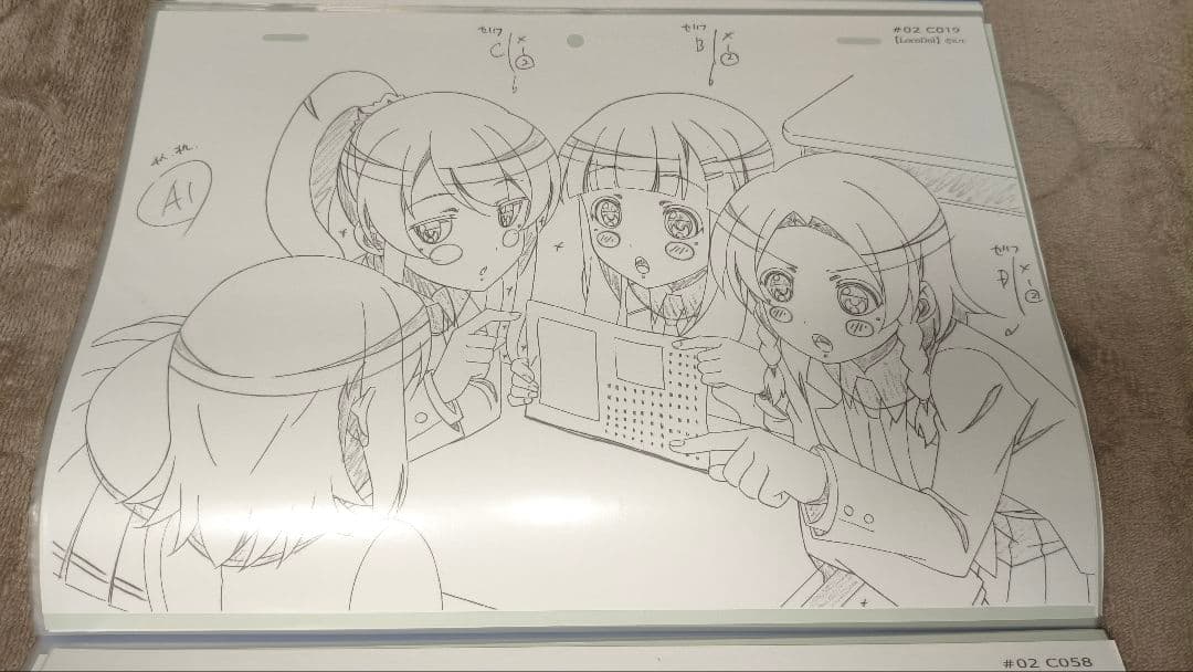 普通の女子校生がろこどるやってみた。原画セット