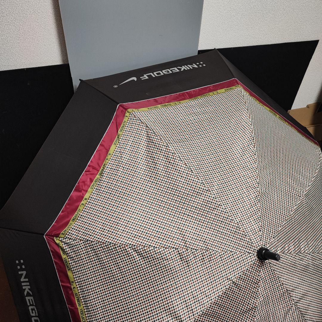 NIKE GOLF 傘 アンブレラ パラソル ブラウン ベージュ レア