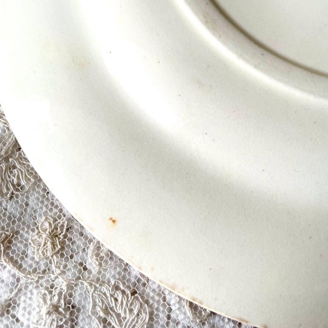 ジアンGien 秋の花フルールドトンヌ　デザートプレート3枚フランスアンティーク