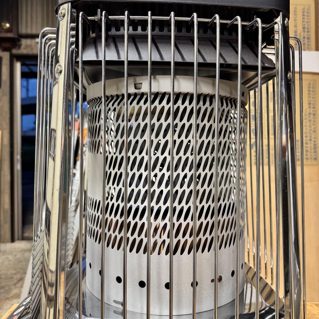 DAINICHI FM-196F ガスファンヒーター 円筒形 安全ガード付き