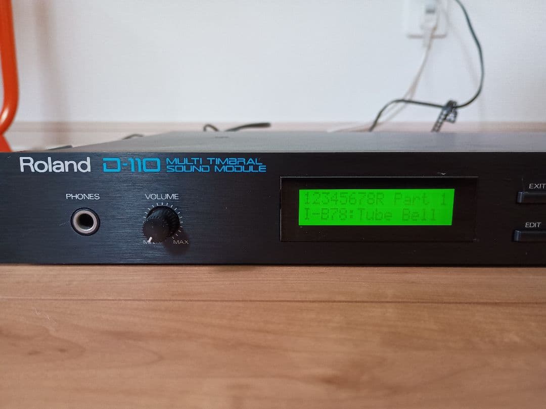 Roland D-110/PG-10 シンセサイザー