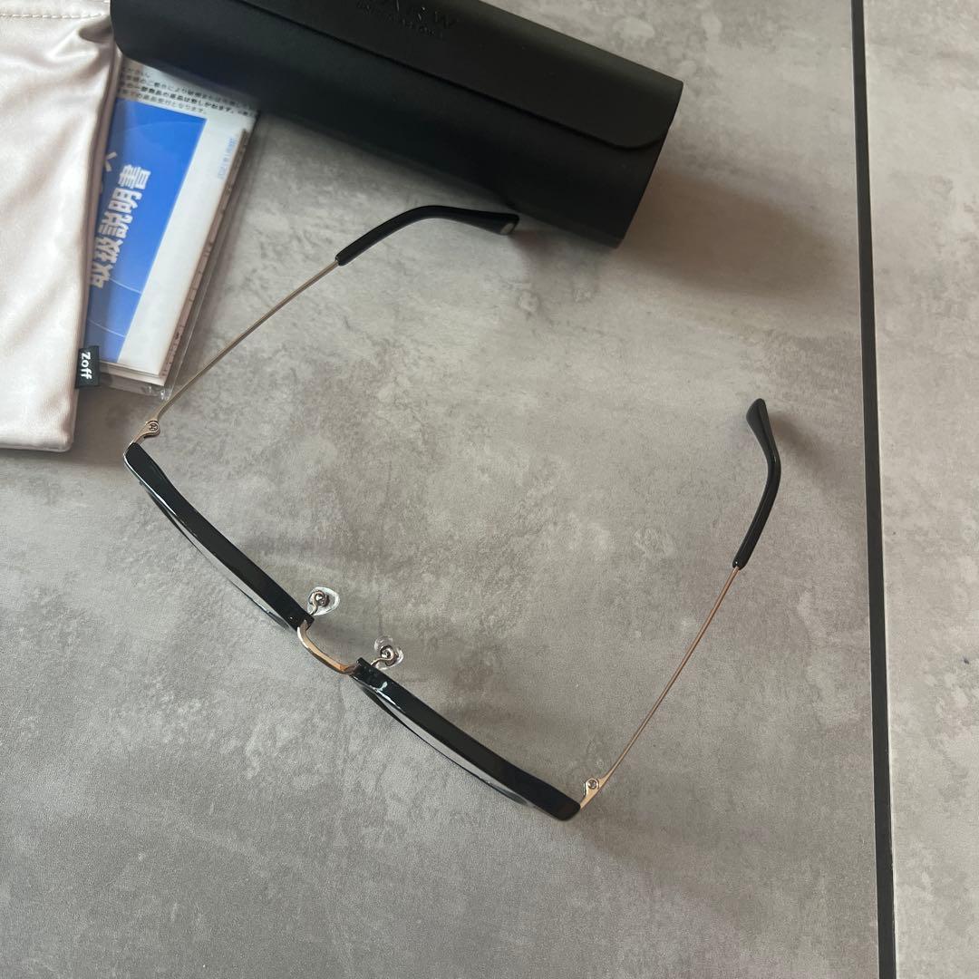 Zoff×MARW UNITED ARROWS 中顔面短縮 ウェリントン メガネ