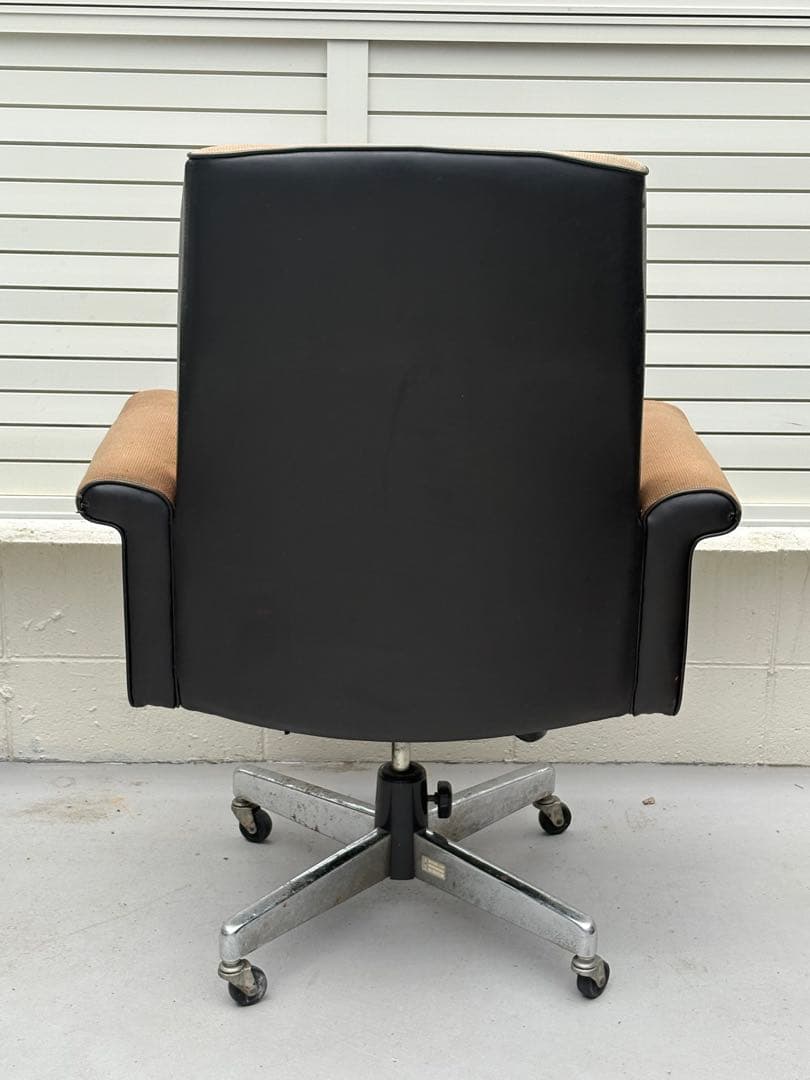 昭和レトロ ミッドセンチュリー デスクチェアPCチェア ゲーミングチェア 椅子