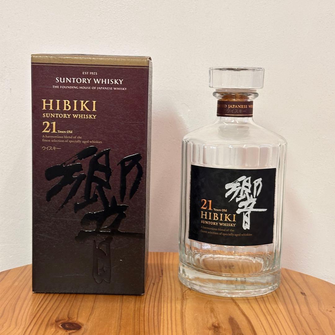 Hibiki 響 21年 空瓶 700mlサントリーウイスキー