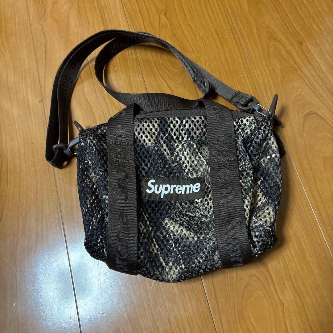 シュプリームSupreme 25SS MESH MINI DUFFLE BAG