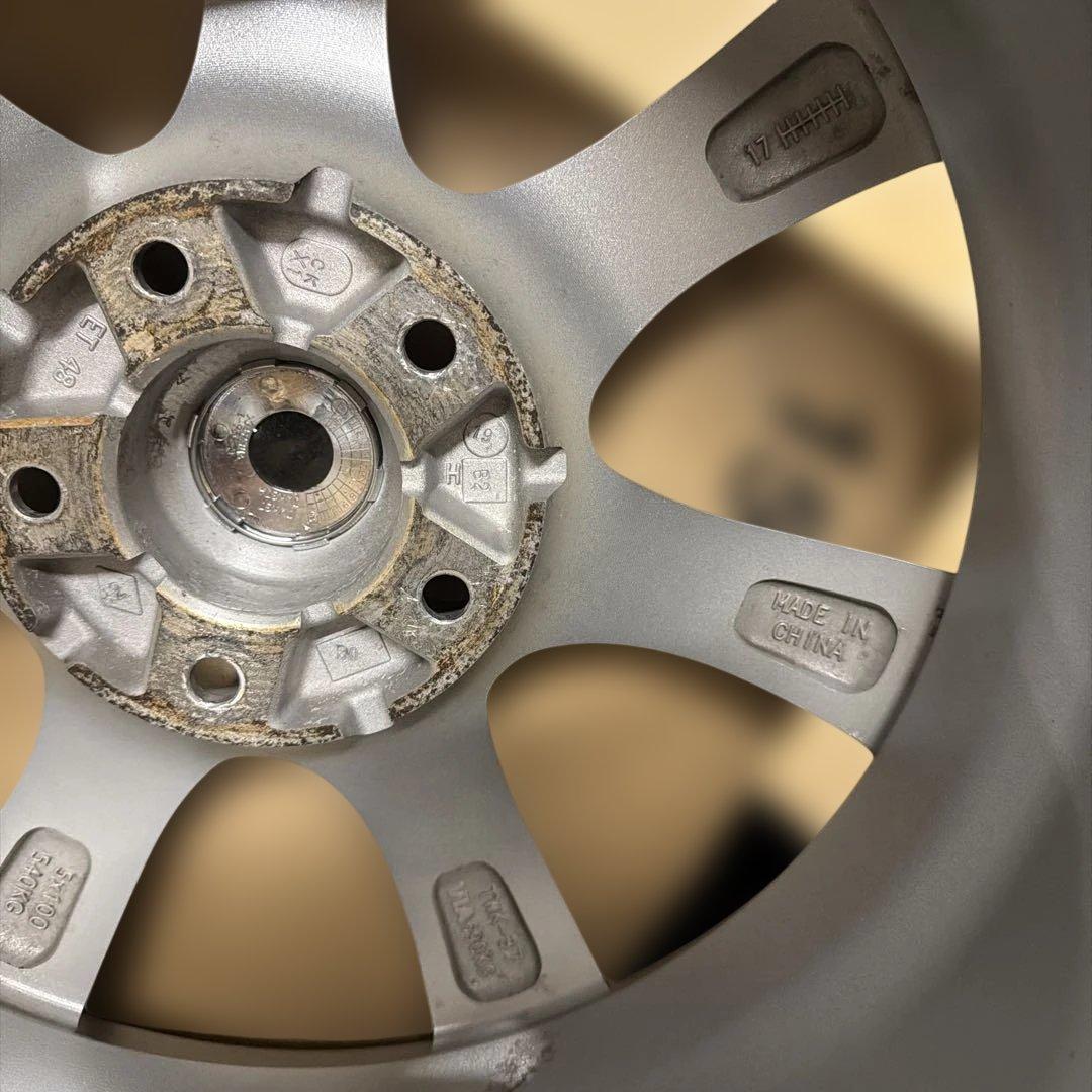 3927 215/60R17 ダンロップ スタッドレス タイヤ ホイール