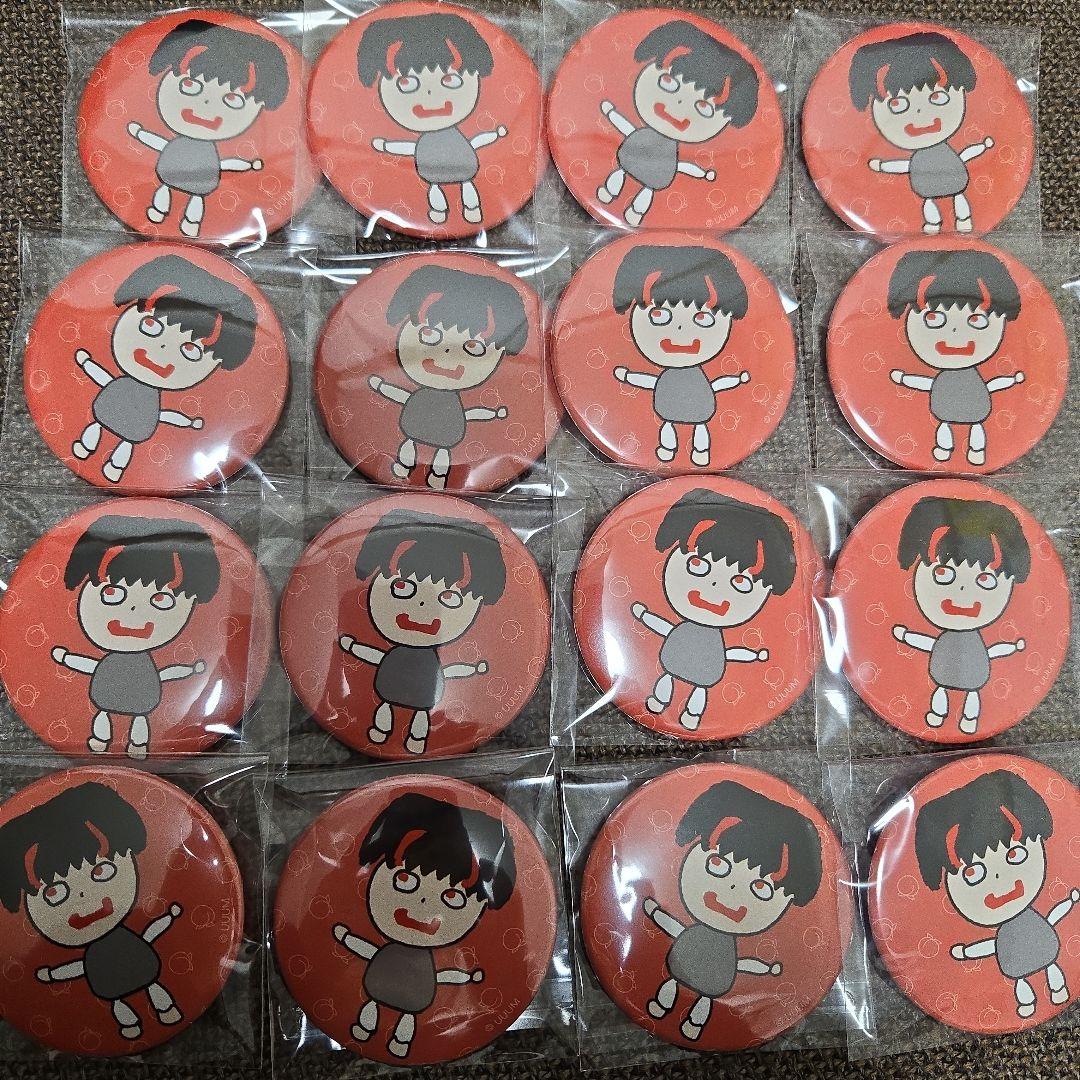 カラフルピーチ　ゆあんくん　トレーディング直筆イラスト缶バッジ