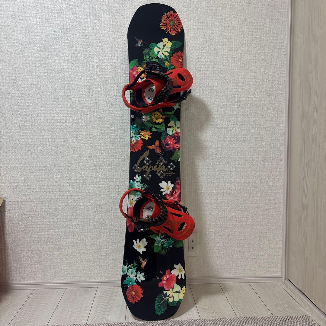 スノーボードバッグ、スノボ板、ビンディング