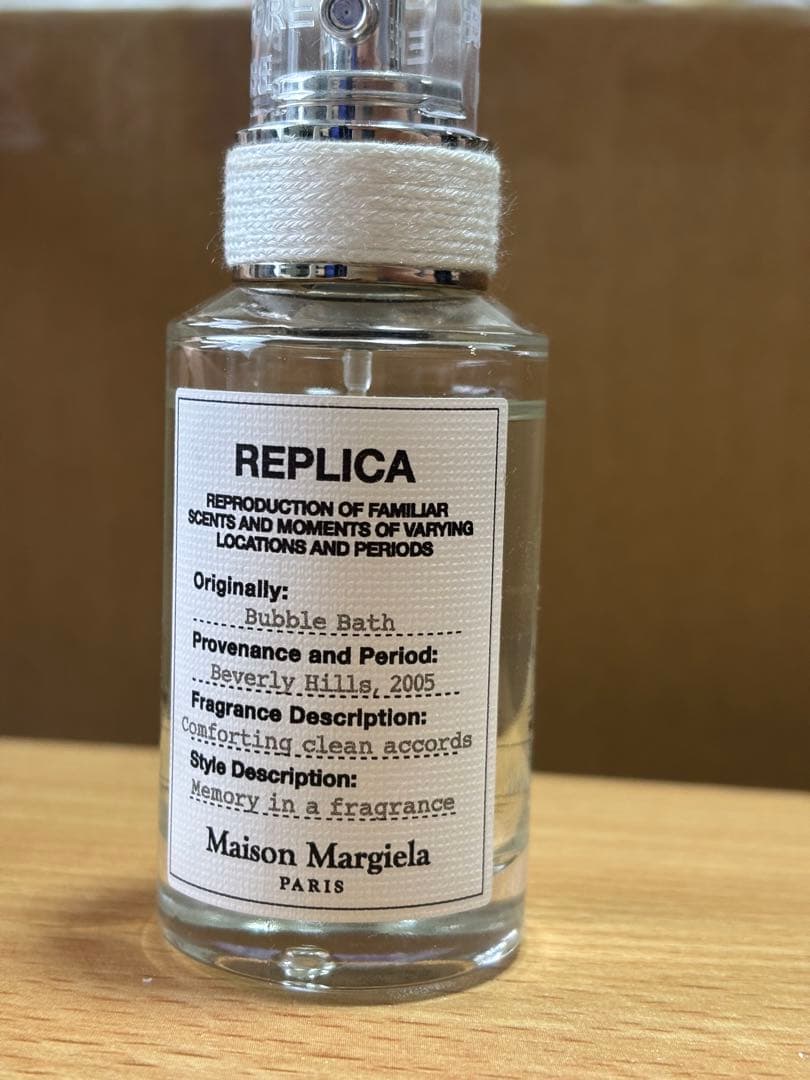 正規品 マルジェラ レプリカ オードトワレ バブルバス 香水 30ml メンズ