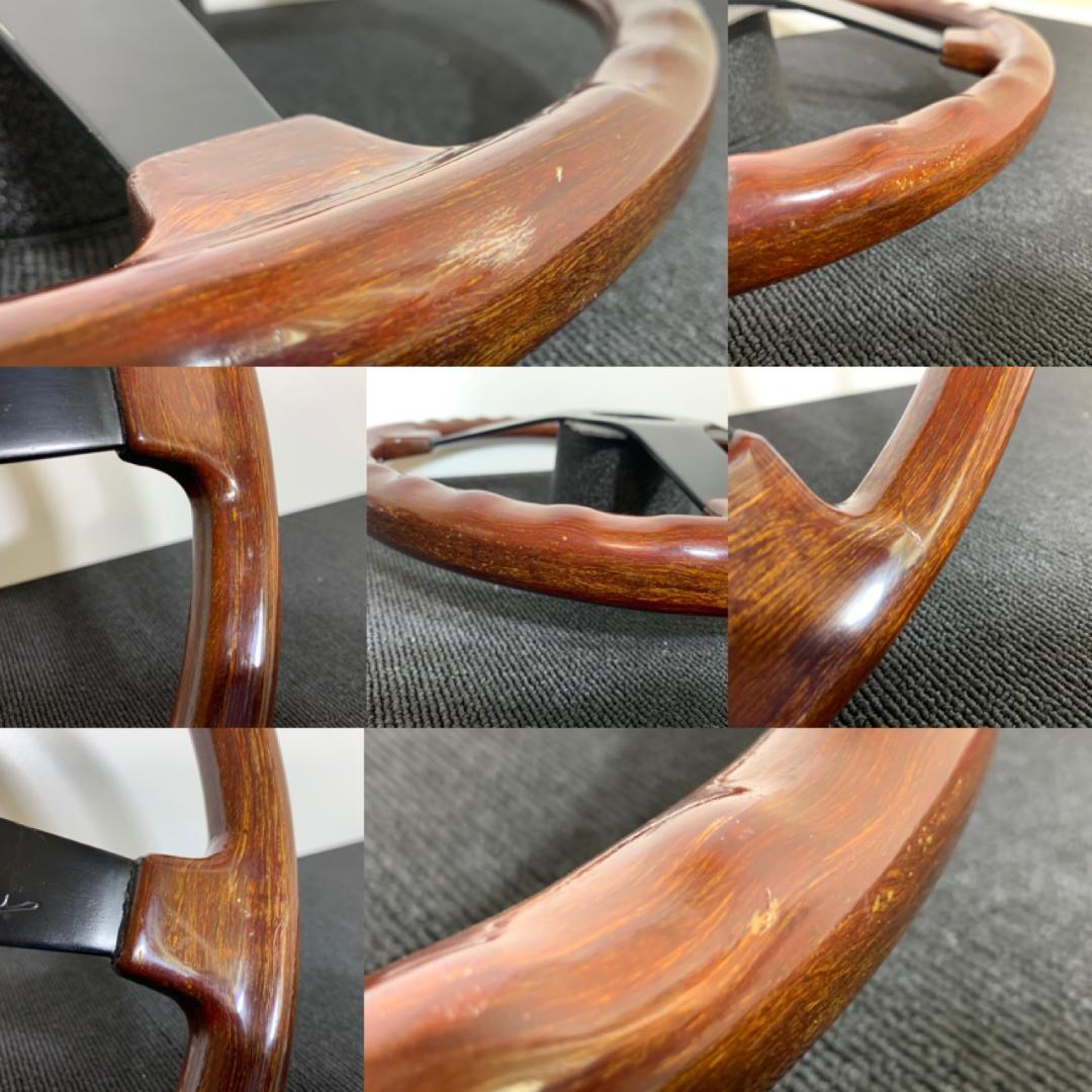 IZUMI イズミ ウッド ステアリング 35.5パイ 当時物 旧車 希少 レア