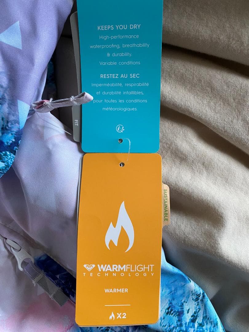 ROXY ファー付スノーウェア SIZE: S (SLIM FIT) ☆未使用