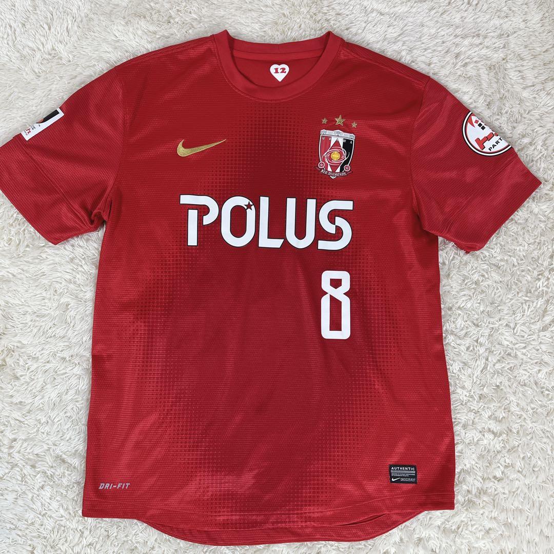 浦和レッズ　オーセンティック　2013年　レプリカユニホーム　NIKE 柏木陽介