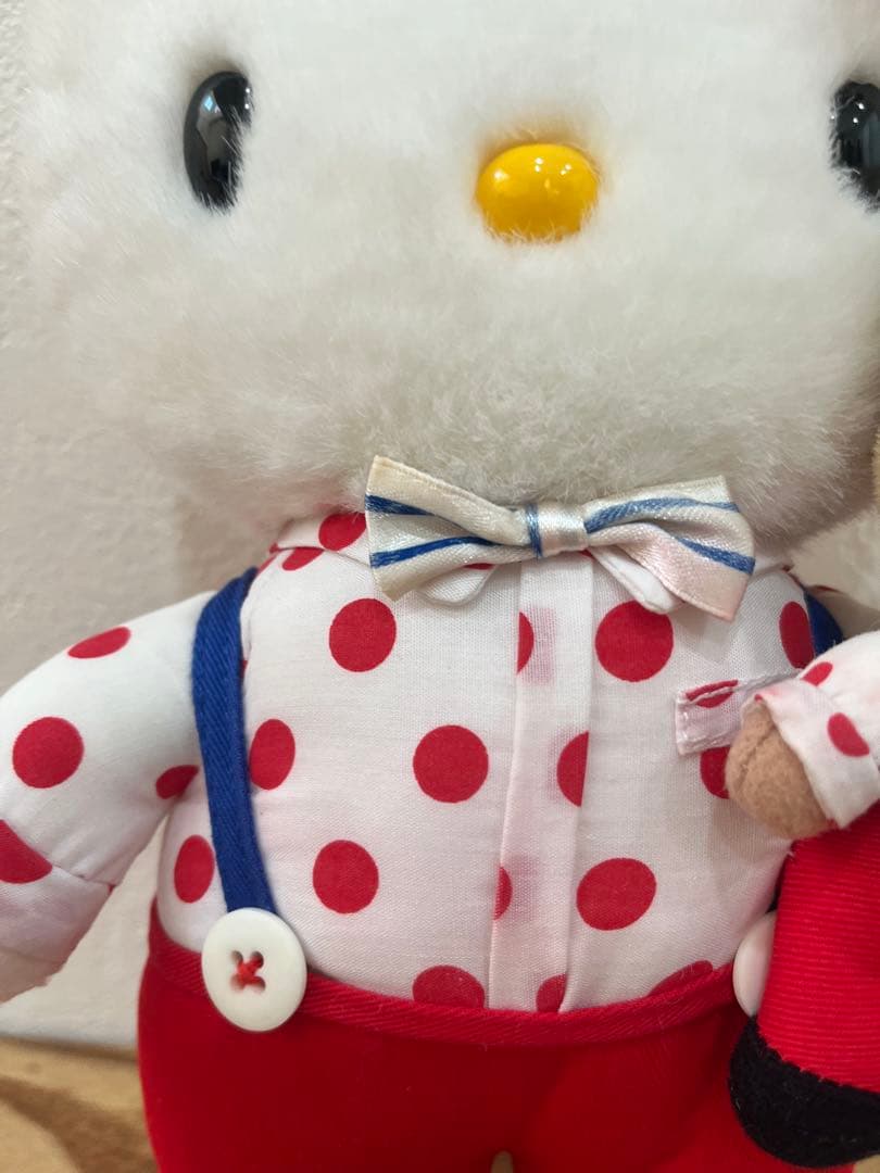 ハローキティご当地　 大阪キティ物語　ぬいぐるみ　くいだおれ　平成レトロ　レア