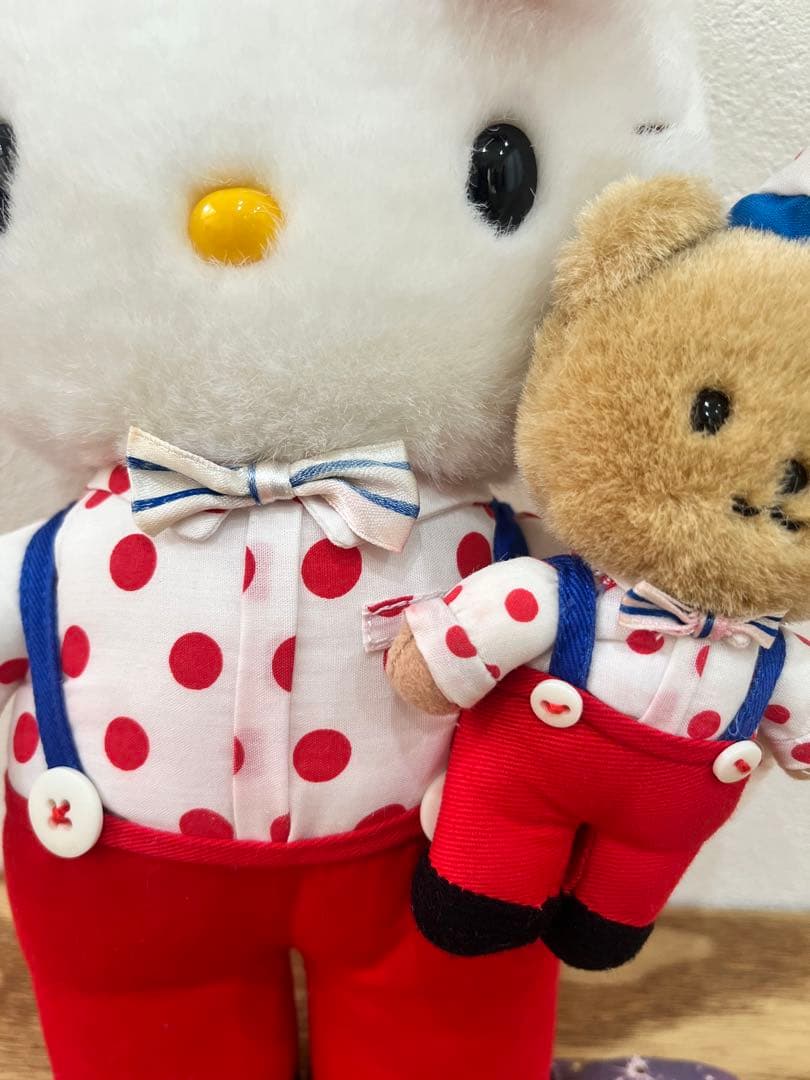 ハローキティご当地　 大阪キティ物語　ぬいぐるみ　くいだおれ　平成レトロ　レア