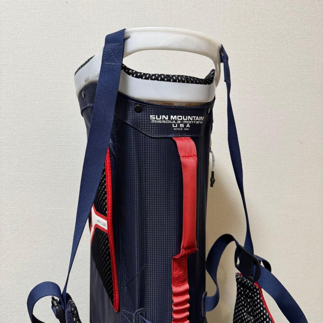 サンマウンテン カーボンスタンド キャディバッグ 8.5型 超軽量1.3kg