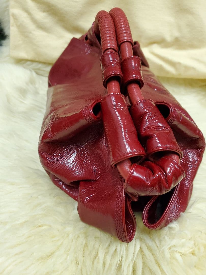 ★専用★LOEWE ロエベ　レッド ハンドバッグ