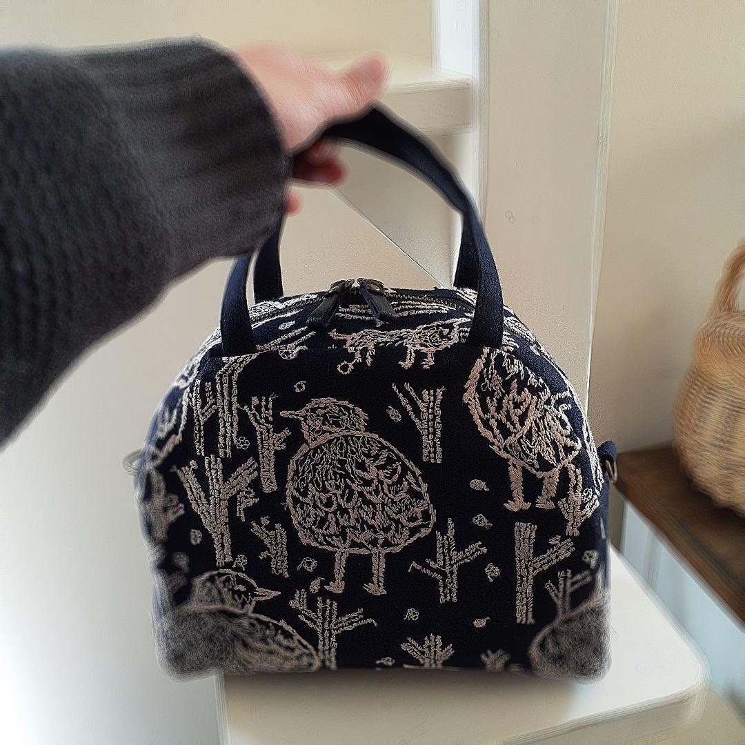 【new❤︎一般販売】⚮̈ミナペルホネン  circle◆ボストンバッグ