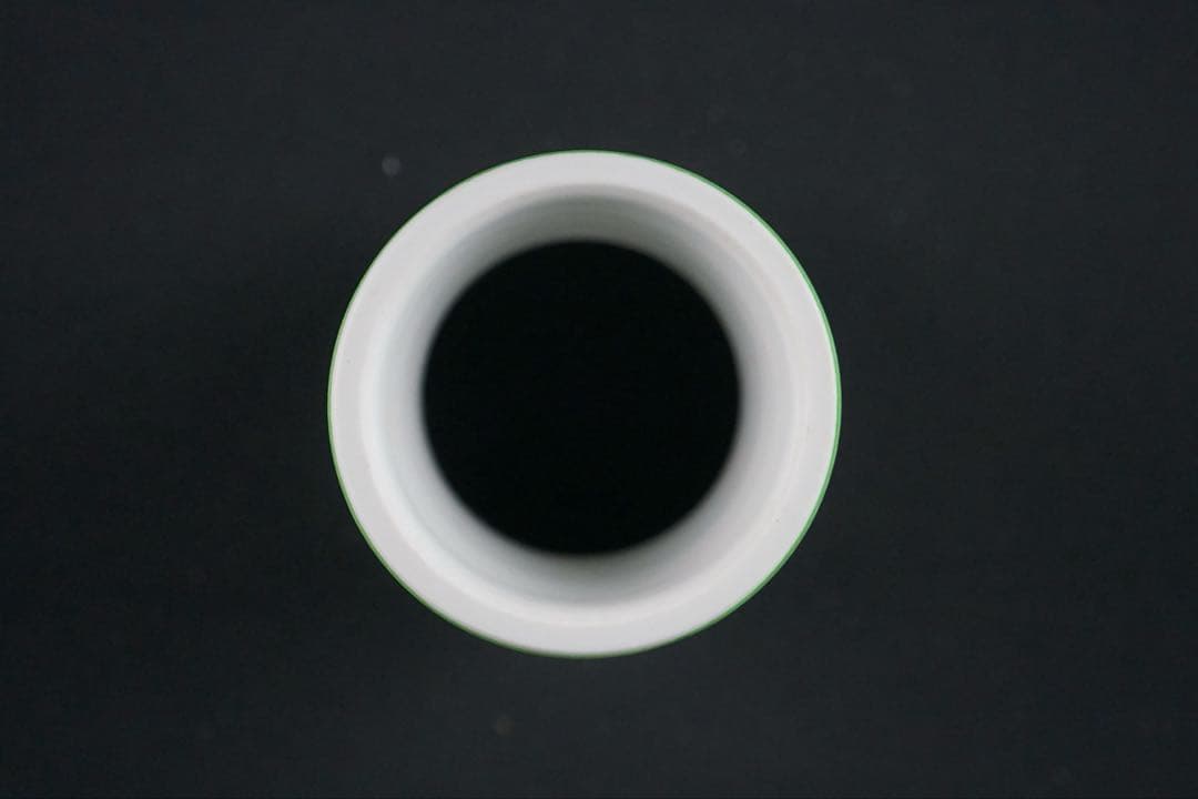 平安 三代 加藤利昇 作 萌黄金襴手 皆具 共箱 茶道具