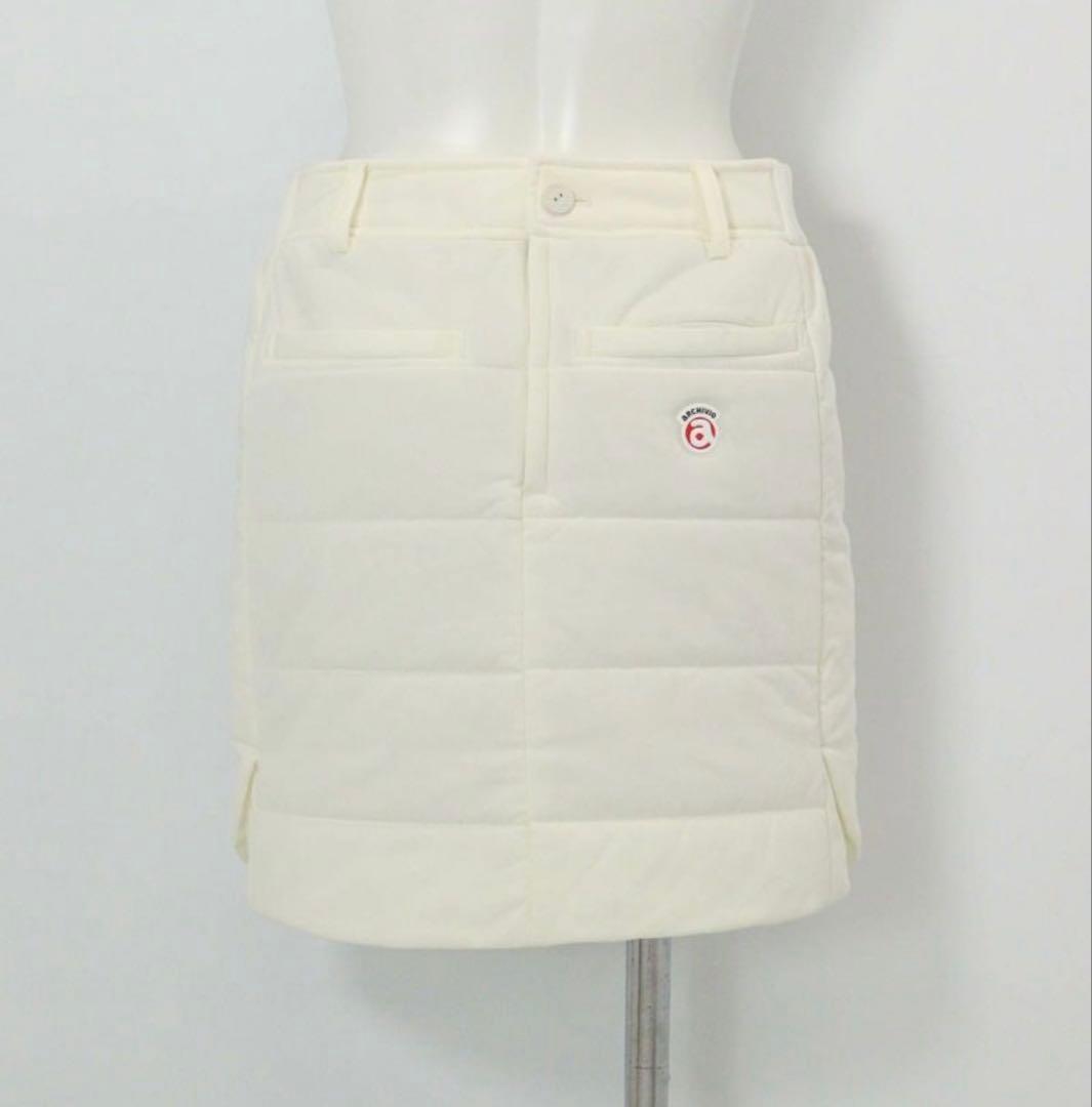 アルチビオ　防風保温中綿キルトスカート　36 ダウンスカート