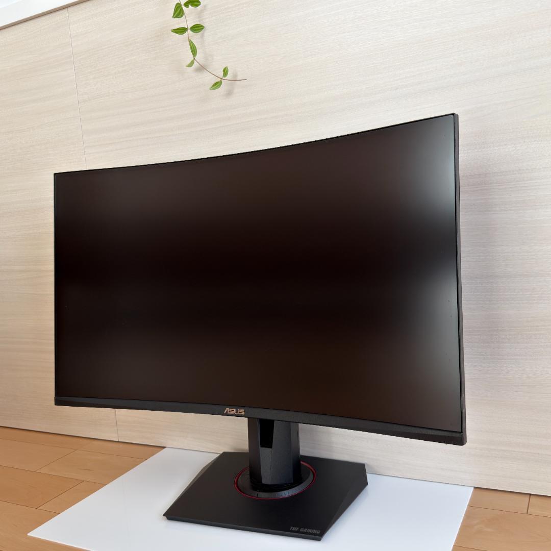 ASUS TUF Gaming 27インチ湾曲ゲーミングモニター VG27VQ