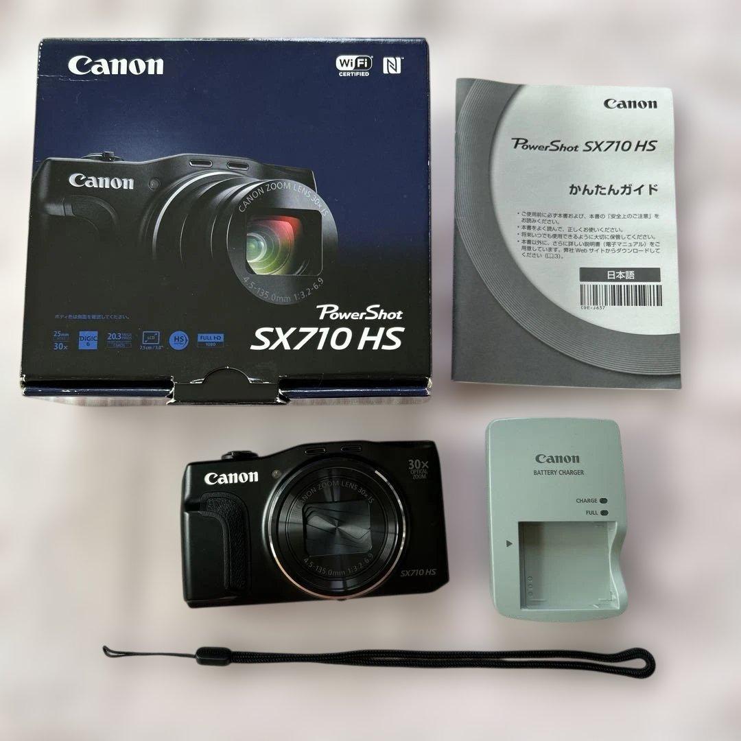 【名城さま専用】Canon PowerShot SX710HS コンデジカメラ