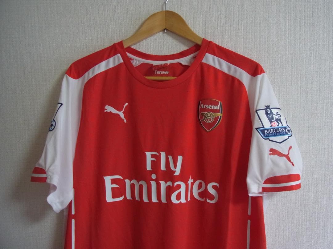 正規品 puma 14/15（H）アーセナル ロシツキー ユニフォーム XL