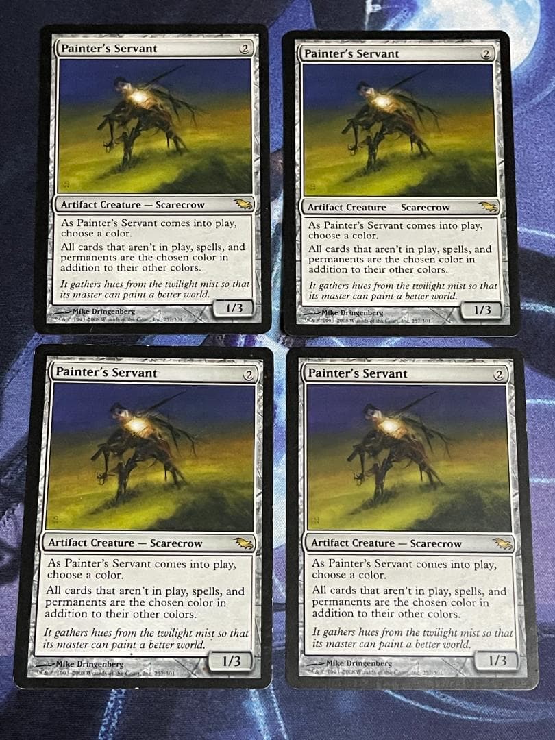 MTG 絵描きの召使い ４枚組