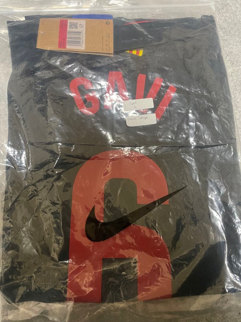 本日のみ‼️バルセロナ　選手支給品　24/25アウェイユニフォーム　ガビ