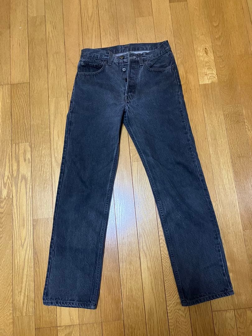 リーバイス501 ブラック先染め【87年USA製】