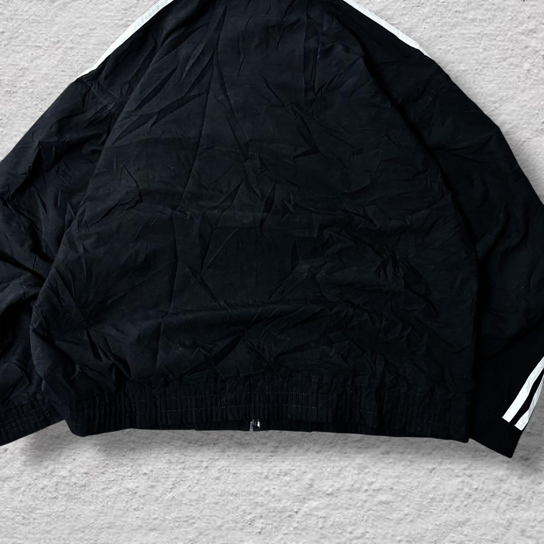 アディダスオリジナルスナイロンジャケット90sブラックvintage古着超激レア