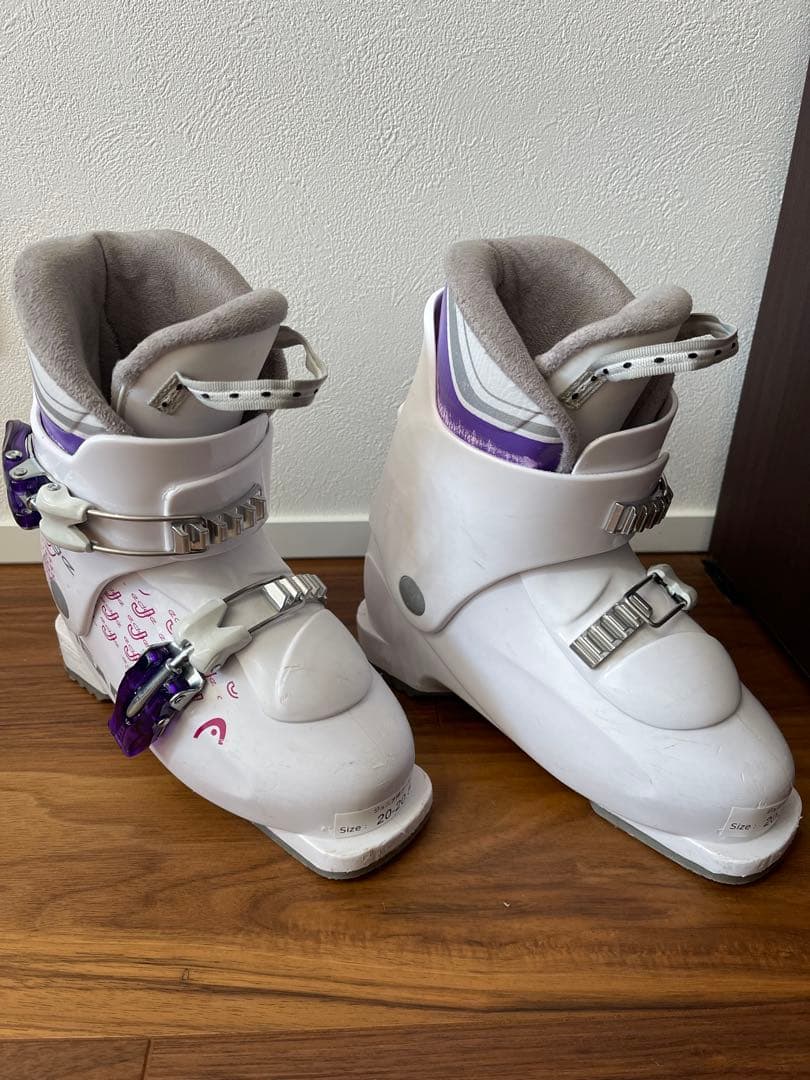 NISHIZAWA スキー板 110cm ストック80㎝ ブーツ20〜20.5㎝