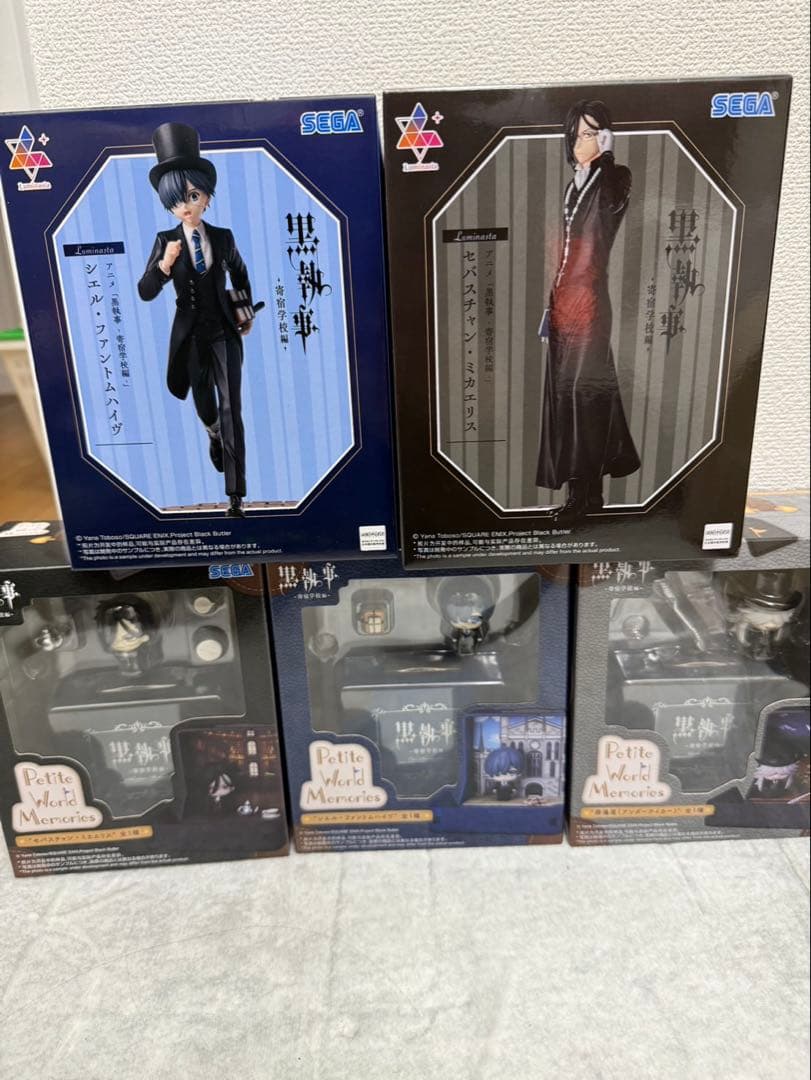 黒執事フィギュア　5点セット