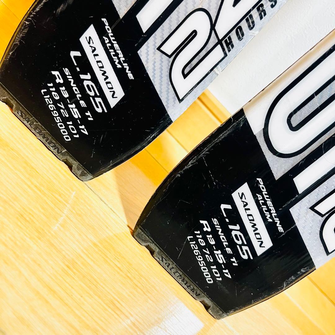 極美品 SALOMON サロモン POWERLINE S1 165 ビンディング